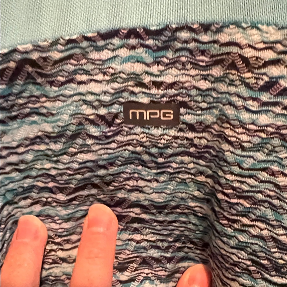 MPG Teal and Black Patterned Summer dress - Picture 3 of 8